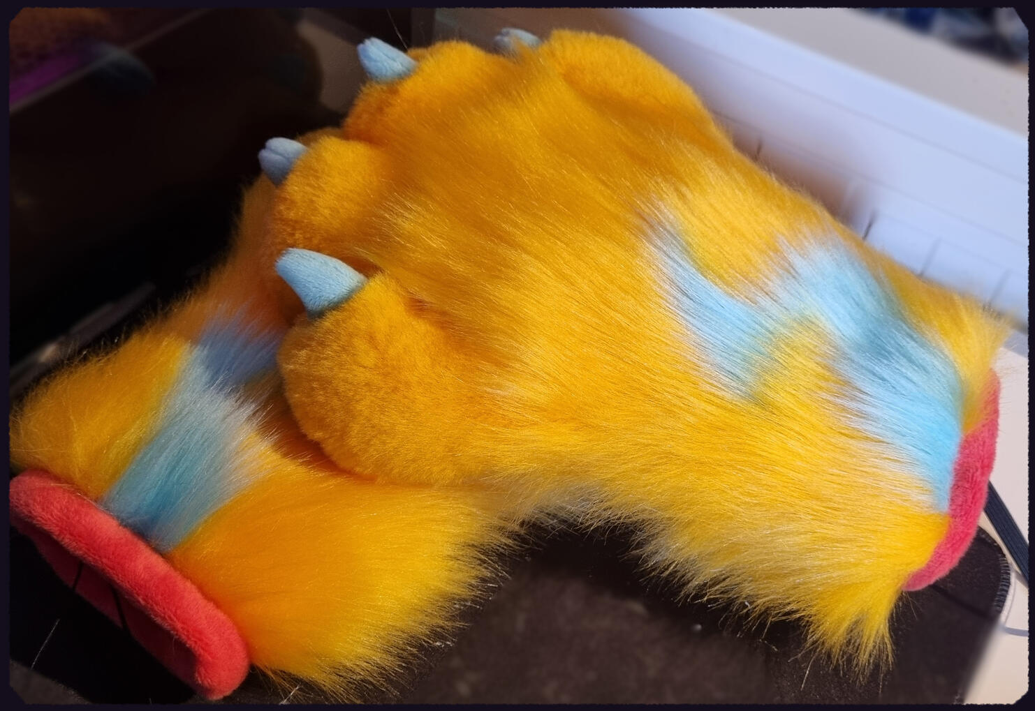 Glam Freddy hand paws 1